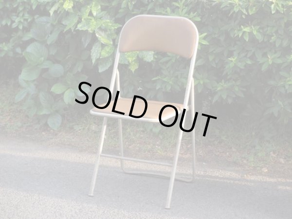 画像2: オールドマルニ フォールディングチェア パイプ椅子 折りたたみ(3)