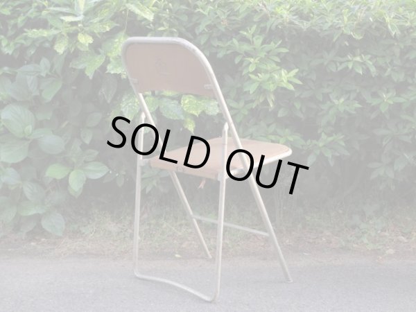 画像4: オールドマルニ フォールディングチェア パイプ椅子 折りたたみ(4)