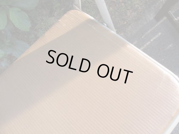 画像9: オールドマルニ フォールディングチェア パイプ椅子 折りたたみ(1)