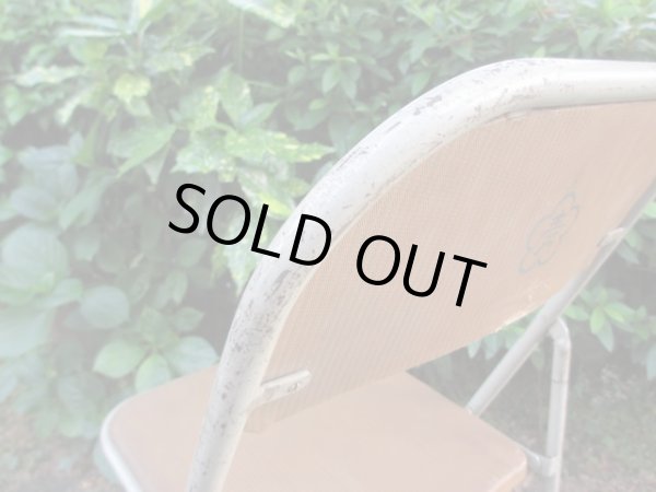 画像8: オールドマルニ フォールディングチェア パイプ椅子 折りたたみ(5)