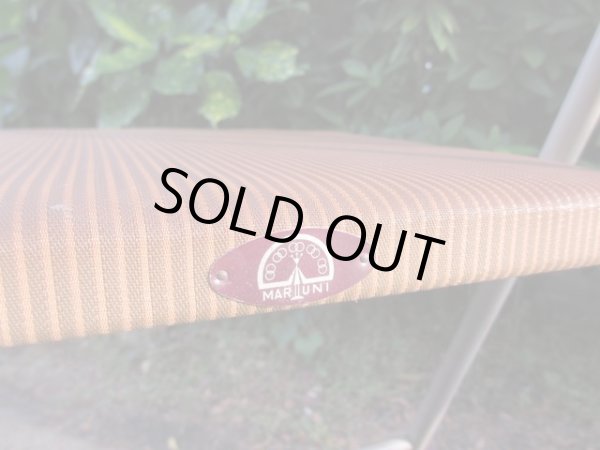 画像5: オールドマルニ フォールディングチェア パイプ椅子 折りたたみ(3)