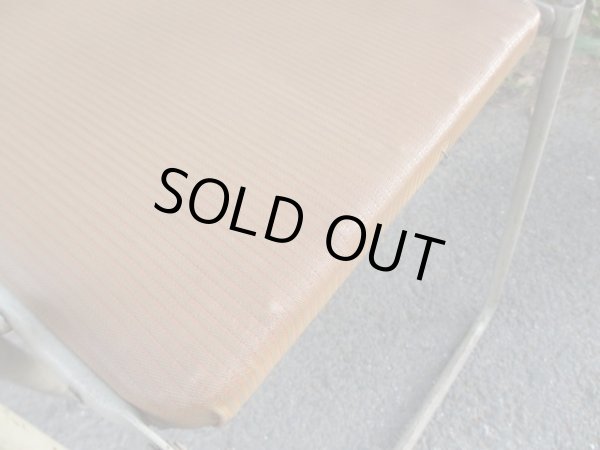 画像9: オールドマルニ フォールディングチェア パイプ椅子 折りたたみ(5)