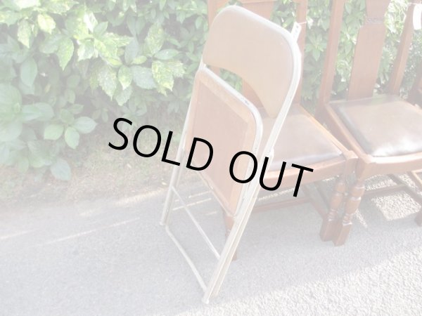 画像14: オールドマルニ フォールディングチェア パイプ椅子 折りたたみ(1)