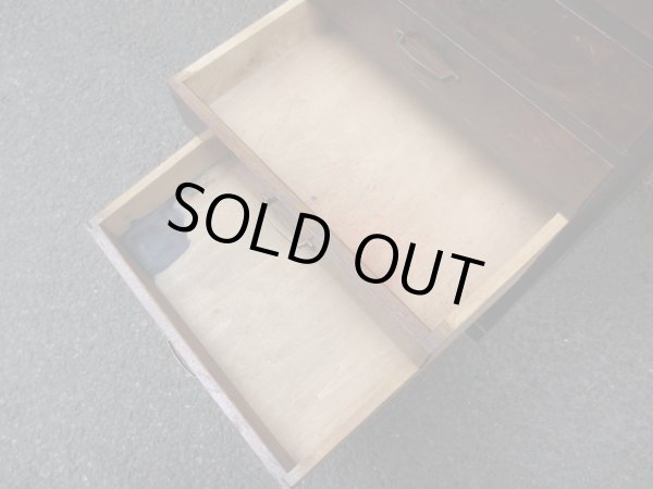 画像14: 古い10杯引き出し 桜材 前桑 ドロワー