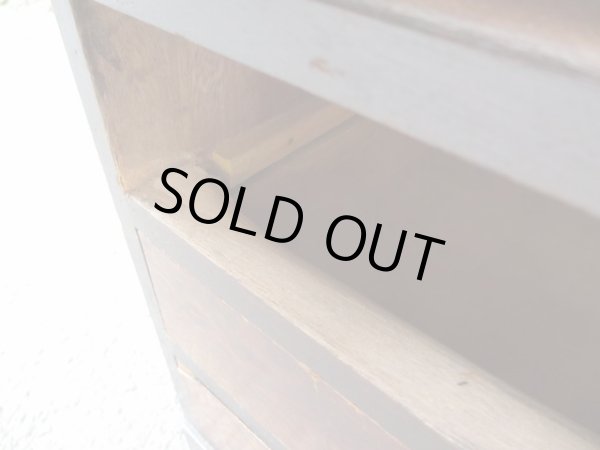 画像16: 古い10杯引き出し 桜材 前桑 ドロワー