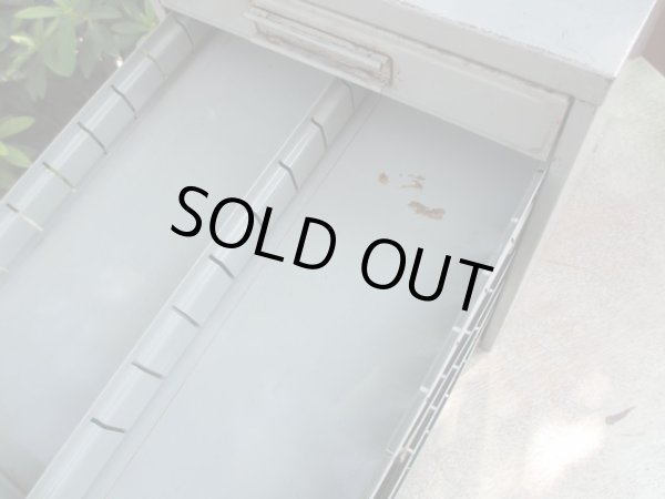 画像10: 古いメタル製小引出し ドロワー インダストリアル