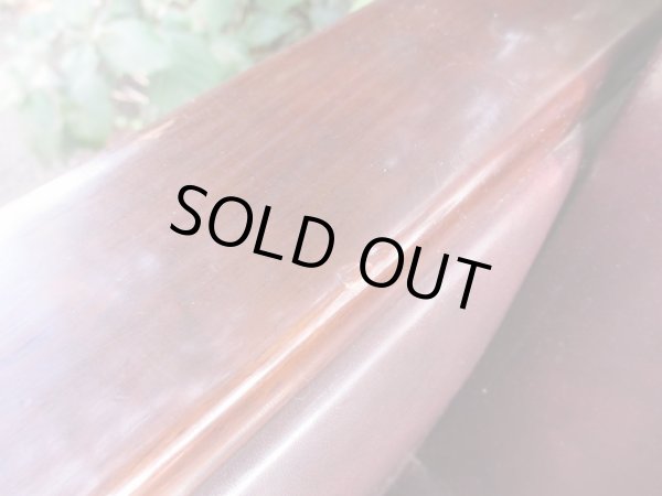 画像9: レトロな2.5人掛けソファ 茶