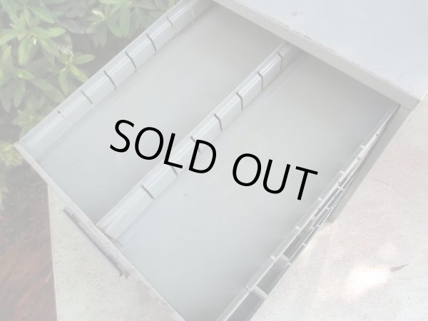 画像9: 古いメタル製小引出し ドロワー インダストリアル