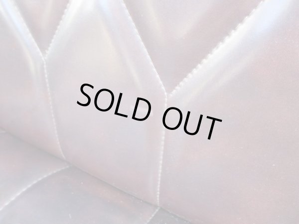 画像12: レトロな2.5人掛けソファ 茶