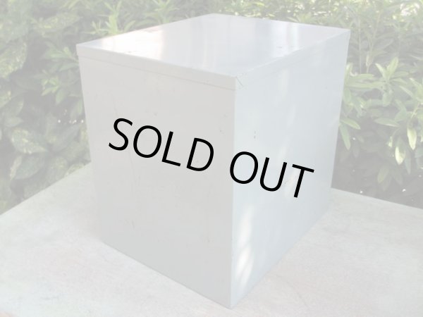 画像4: 古いメタル製小引出し ドロワー インダストリアル