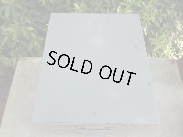 画像5: 古いメタル製小引出し ドロワー インダストリアル