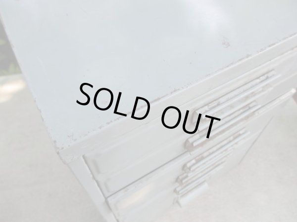 画像6: 古いメタル製小引出し ドロワー インダストリアル