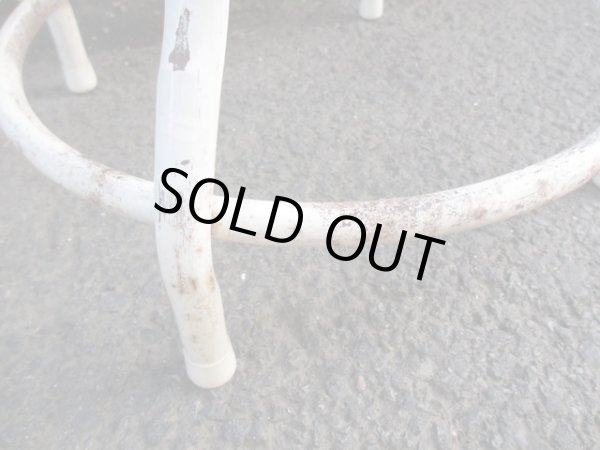 画像7: 古いメタルスツール インダストリアル (1)