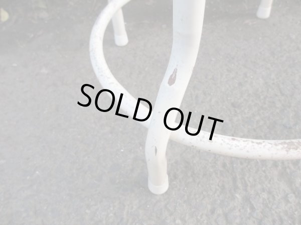 画像6: 古いメタルスツール インダストリアル (2)