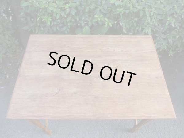 画像4: フランスヴィンテージ オーク材テーブル