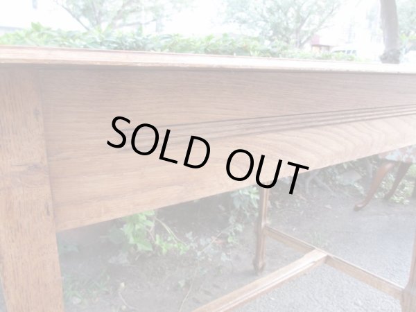 画像13: フランスヴィンテージ オーク材テーブル