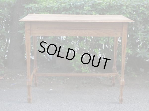 画像5: フランスヴィンテージ オーク材テーブル