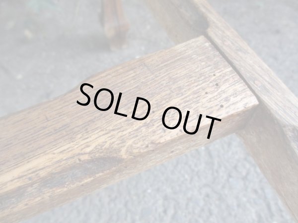 画像16: フランスヴィンテージ オーク材テーブル