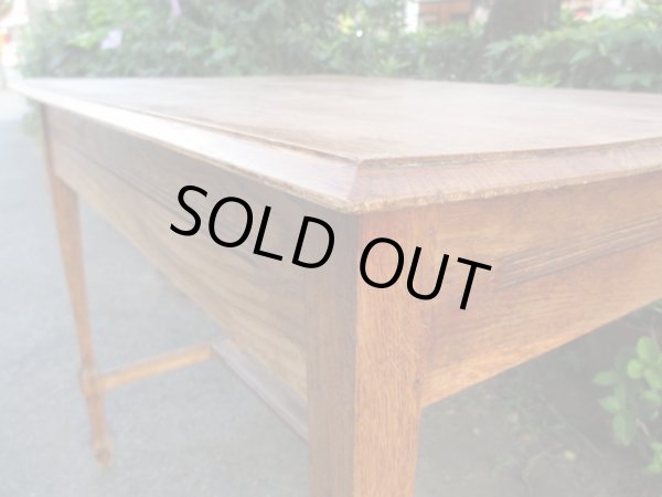 画像7: フランスヴィンテージ オーク材テーブル