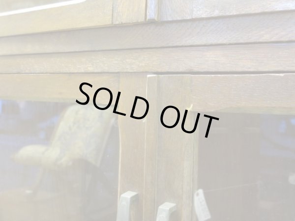 画像15: 古い 5段スタッキングガラスキャビネット