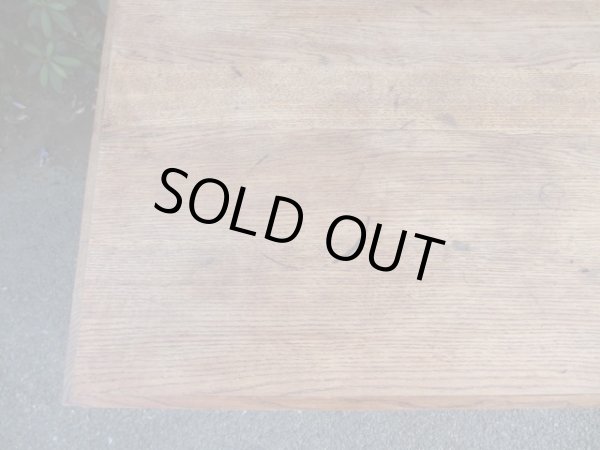 画像6: フランスヴィンテージ オーク材テーブル