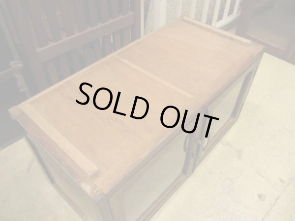 画像17: 古い 5段スタッキングガラスキャビネット