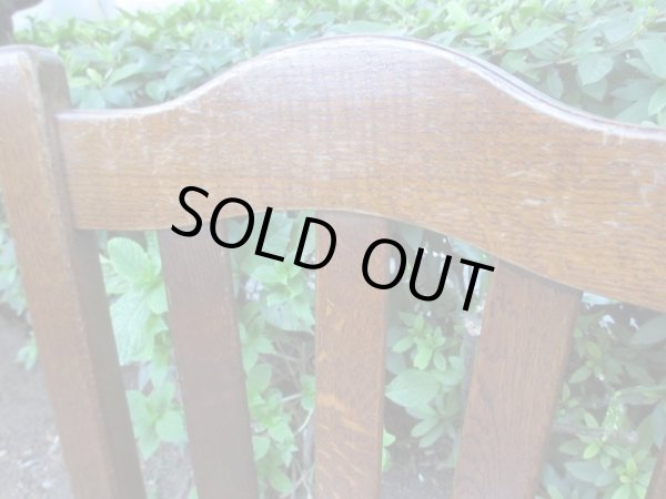 画像7: 起立木工 オランダ製 オーク材チェア 椅子