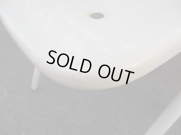 画像5: コトブキ スタッキングチェア 白脚