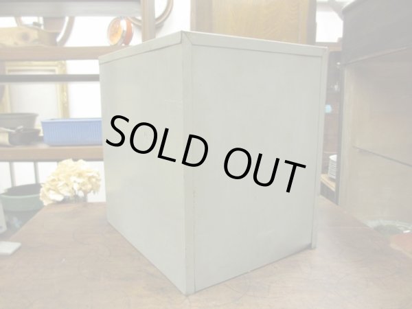 画像3: 古いメタル製 6杯小引出し ドロワー