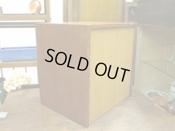 画像3: 古い木製4杯小引出し A4収納