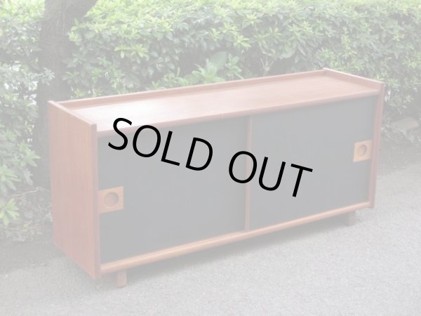 画像2: 北欧デザイン チーク材サイドボード