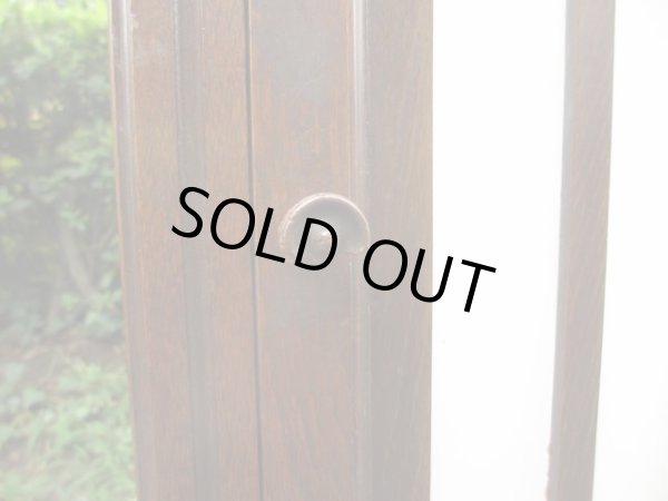 画像11: 古い扉付き 10杯引出し レコードケース