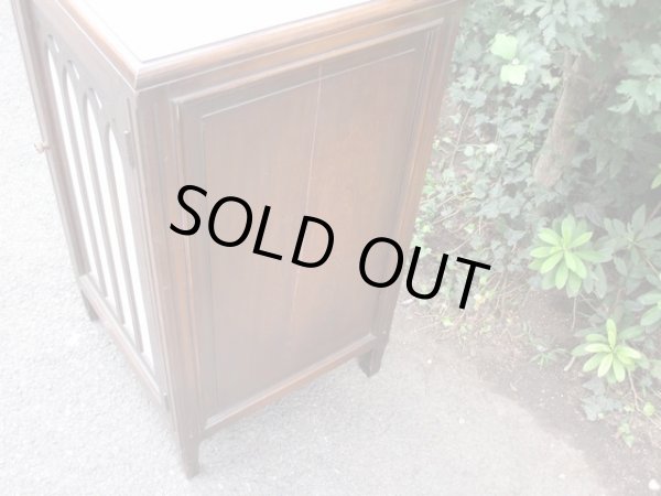 画像4: 古い扉付き 10杯引出し レコードケース