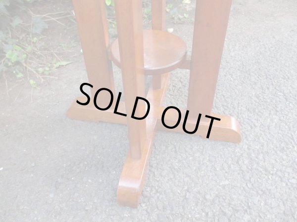 画像6: 古い回転式花台 プランタースタンド