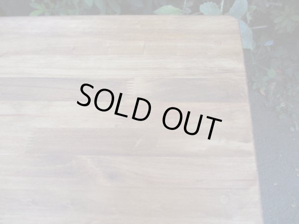 画像7: 横長の木製デスク 机