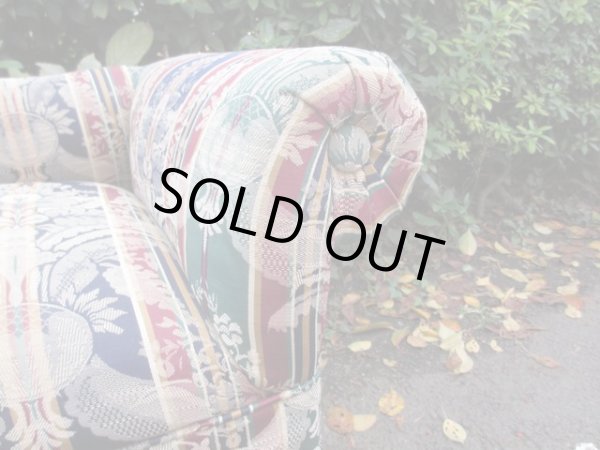 画像6: クラシックな猫脚ベンチ 椅子ソファ