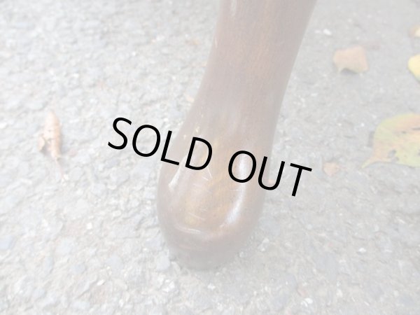 画像9: クラシックな猫脚ベンチ 椅子ソファ