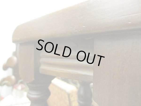 画像9: 古い木製ネストテーブル 