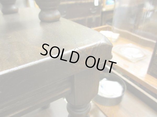 画像10: 古い木製ネストテーブル 