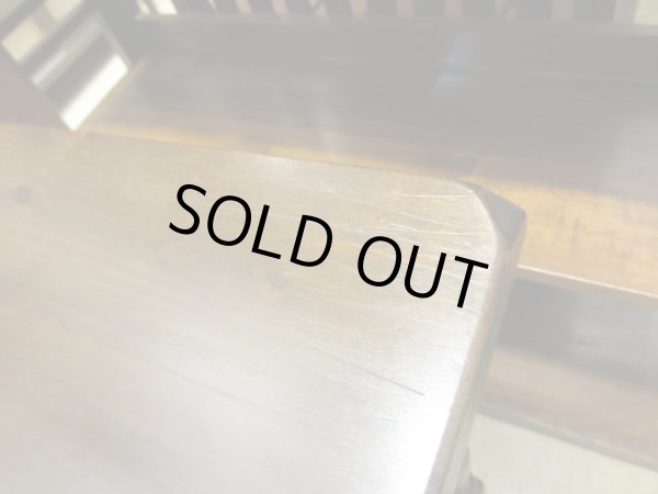 画像12: 古い木製ネストテーブル 