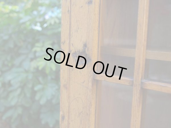 画像12: ヴィンテージ ガラス本箱 キャビネット