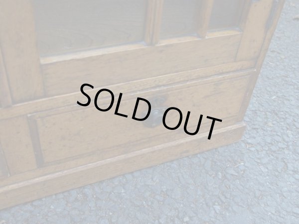 画像15: ヴィンテージ ガラス本箱 キャビネット