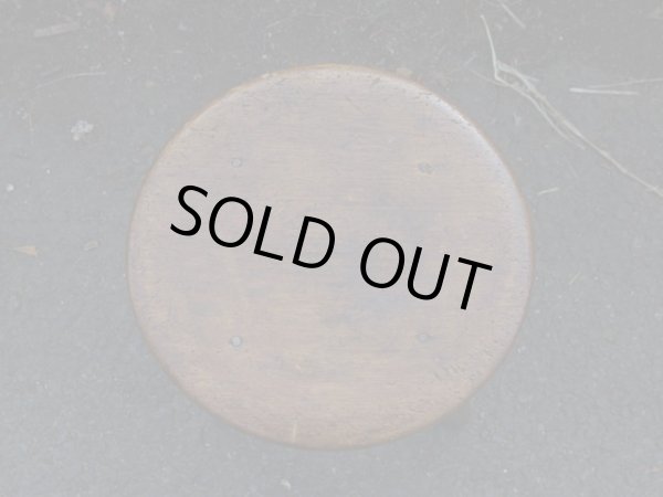 画像5: アンティーク 木製スツール 丸椅子