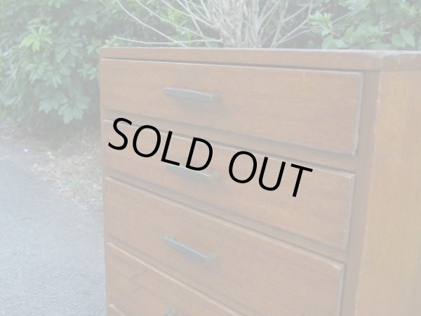 画像6: レトロ ヴィンテージ 5杯引出し チェスト