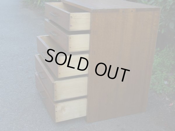 画像12: レトロ ヴィンテージ 5杯引出し チェスト