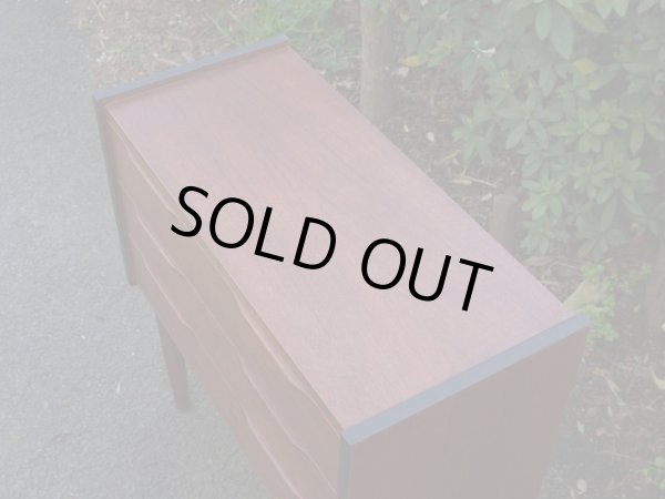 画像6: 北欧デザイン チークの3杯引出し チェスト 