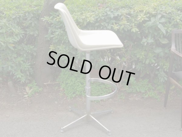 画像2: ヴィンテージ イギリスhille社 カウンターチェア ハイチェア ロビン・デイ