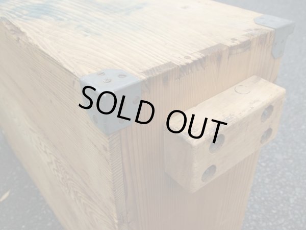 画像7: 古い木製の棚 木箱