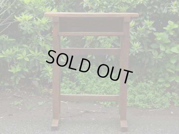 画像3: ビンテージ 木製小机 テーブル