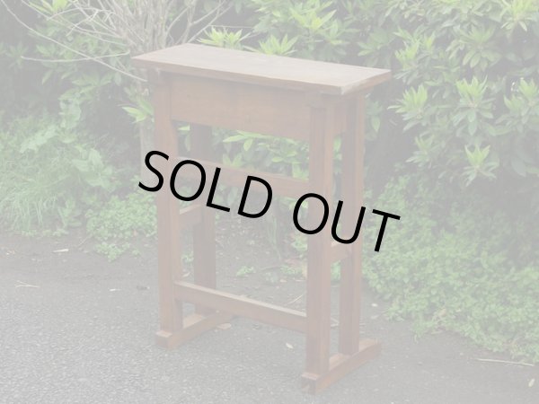 画像5: ビンテージ 木製小机 テーブル